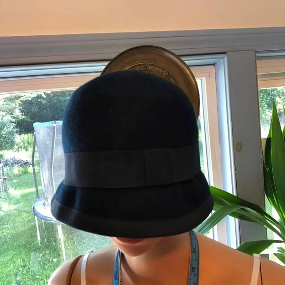 100% Wool Hat Women One Size - Picture 5 of 6